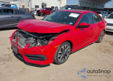 2016 Honda Civic Ex z USA, uszkodzony, nr VIN 2HGFC2F79GH564870